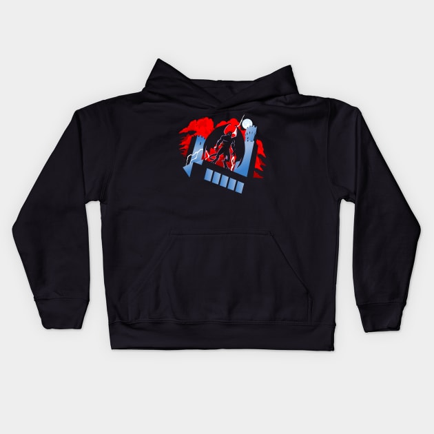 Goliath: The Animated Series Kids Hoodie by demonigote